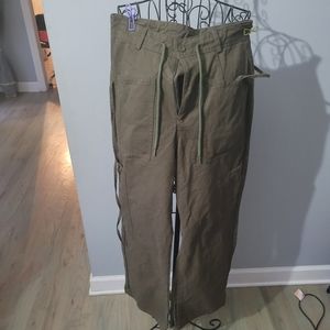 Cargo wide leg pants kids unisex